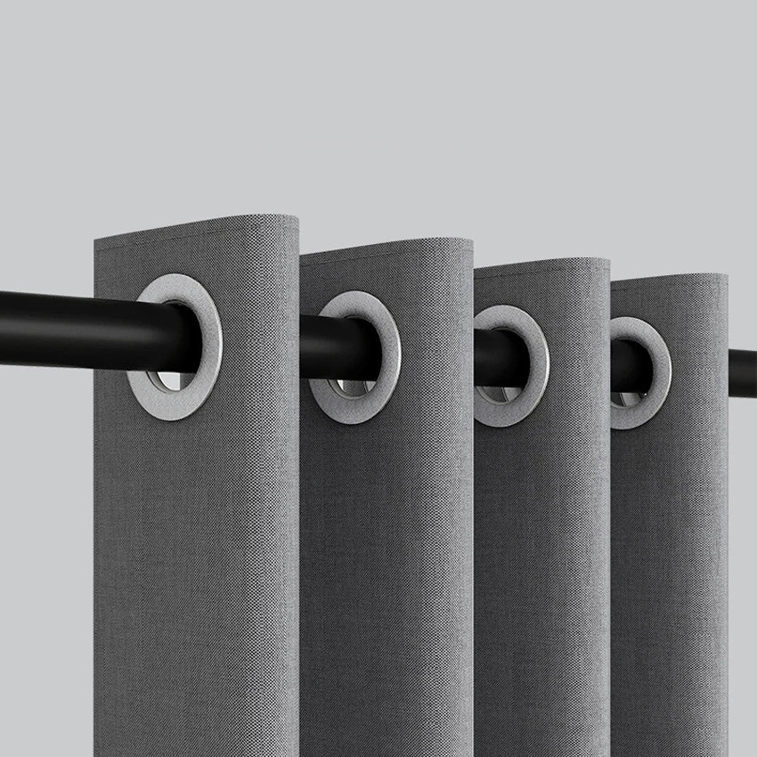 Waterproof Linen Shower Curtain