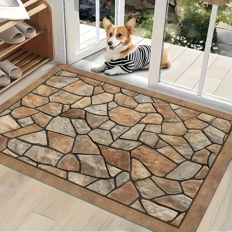 Polyester Non-Slip Doormat