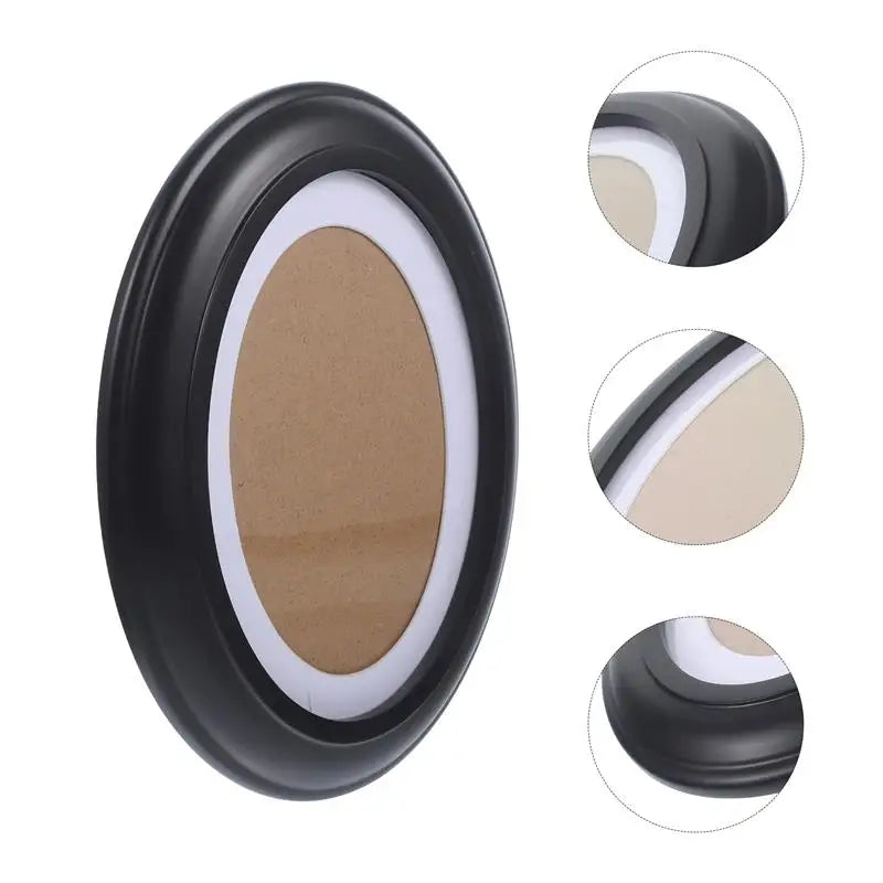 Wooden Oval Photo Frame