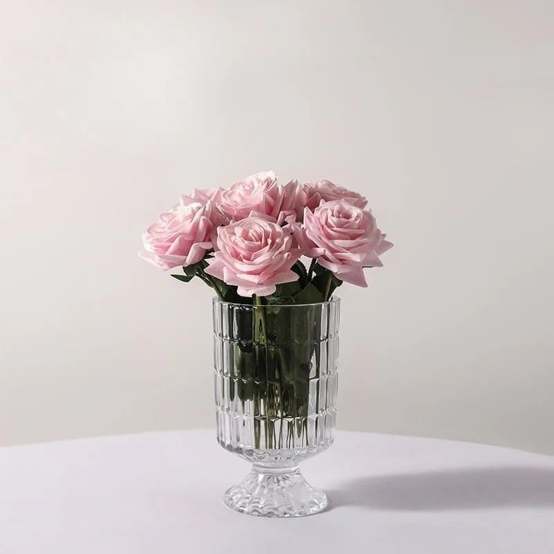 Transparent Glass Vase