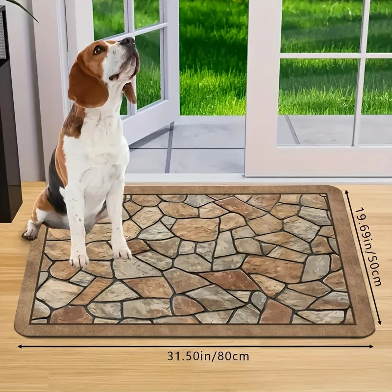 Polyester Non-Slip Doormat